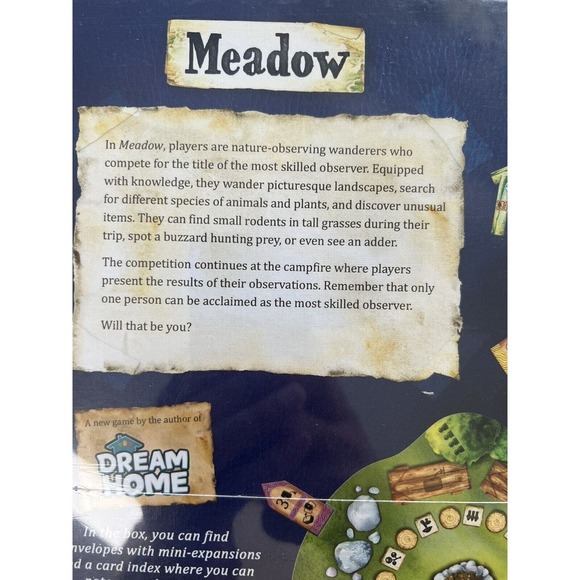 Meadow Board Game by Klemens Kalicki & Karolina Kyak Rebel Studio New and Sealed - Picture 3 of 9